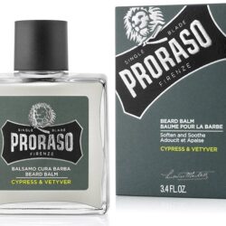 PRORASO BEARD BALM FOR STUBBLE BEARDS FRAGRANCE CYPRESS & VETYVER 100ML