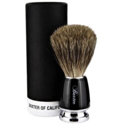 BAXTER OF CALIFORNIA BLACK BADGER HAIR SHAVE BRUSH