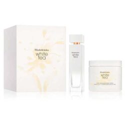 ELIZABETH ARDEN WHITE TEA 2PC WOMEN GIFT SET - 100ML EDT + 400ML PURE INDULGENCE BODY LOTION