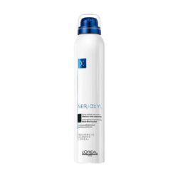L'OREAL PROFESSIONNEL SERIOXYL VOLUMISING AND BODIFYING COLOURED BLACK SPRAY 200ML