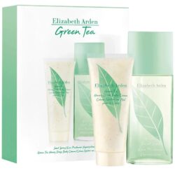 ELIZABETH ARDEN GREEN TEA 2PC SET - SCENT SPRAY 100ML + BODY CREAM 100ML