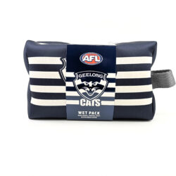 AFL TOILETRIES BAG GIFT SET GEELONG 150ML BODY WASH