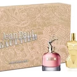 JEAN PAUL GAULTIER 4 PC MINI SET FOR WOMEN: SCANDAL EDP 6ML + DIVINE EDP 6ML + CLASSIQUE EDT 6ML + LA BELLE EDP 6ML