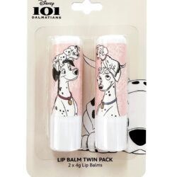 101 DALMATIANS LIP BALM TWIN PACK 2 X 4g LIP BALMS
