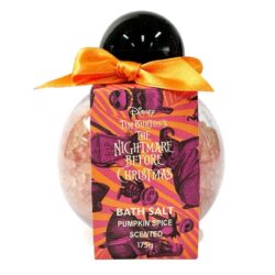 THE NIGHTMARE BEFORE CHRISTMAS BATH SALTS PUMPIN SPICE SCENTED 175g