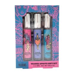 DISNEY VILLAINS TRAVEL SPRITZ GIFT SET 3 X 10mL EDT