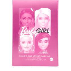 BARBIE BODY CARE RANGE SQUAD GOALS ADVENT CALENDAR EAU DE TOILETTE 30mL 6 X EAU DE TOILETTE 10mL