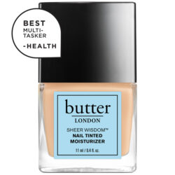 BUTTER LONDON SHEER WISDOM NAIL TINTED MOISTURIZER, MEDIUM 11ML