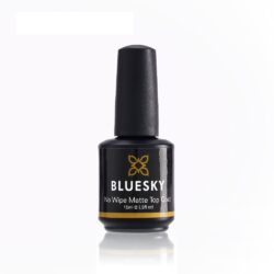 BLUESKY No Wipe Top Coat Matte GEL NAIL POLISH 15ML