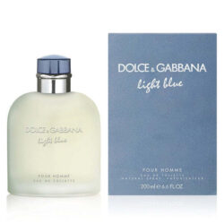 DOLCE AND GABBANA LIGHT BLUE  POUR HOMME EDT 200ML