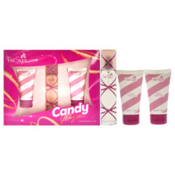 PINK SUGAR 3PC SET - EDT 100ML + CREAMY BODY LOTION 50ML + SHOWER GEL 50ML