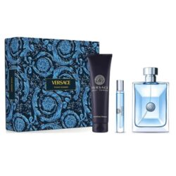 VERSACE POUR HOMME 2PC SET - EDT 100ML + HAIR & BODY SHAMPOO 100ML