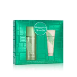 ELIZABETH ARDEN GREEN TEA 2PC SET - SCENT SPRAY 100ML + HONEY DROPS BODY CREAM 100ML