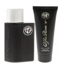 ALFA ROMEO BLACK 2PC SET - EDT 125ML SPRAY + SHOWER GEL 90ML