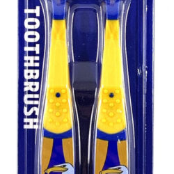 AFL MASCOT KIDS TOOTHBRUSH - WEST COAST 2 PACK