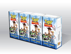 TOY STORY 4 POCKET TISSUES 4 PACK