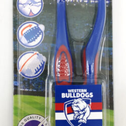 AFL TOOTHBRUSH WESTERN BULLDOGS 2 PACK