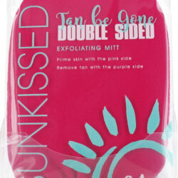 SUNKISSED 28037 TAN BE GONE DOUBLE SIDED EXFOLIATING MITT