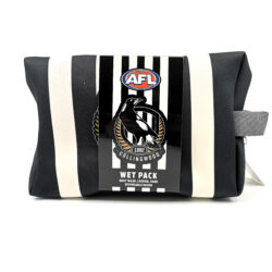 AFL TOILETRIES BAG GIFT SET COLLINGWOOD 150ML BODY WASH