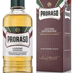 PRORASO AFTER SHAVE LOTION SANDALWOOD RED 400ML