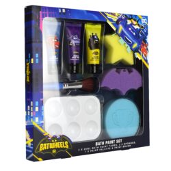 BATWHEELS BATH PAINT SET 3 x 20mL BATH PAINT TUBES 3 x SPONGES 1 x PAINT PALETTE PAINT BRUSH